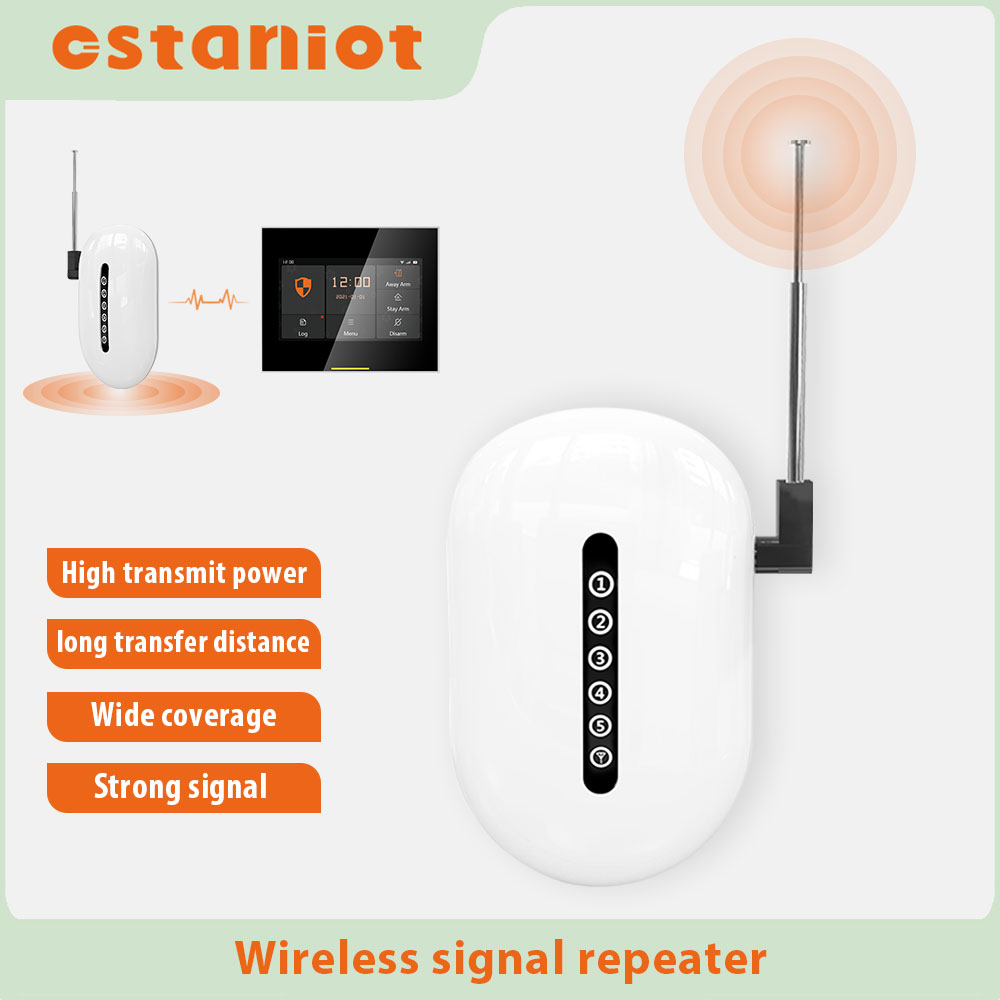 Home Security Bundle - Wzmacniacz Sygnału Bezprzewodowy Extender 433MHz Inteligentny