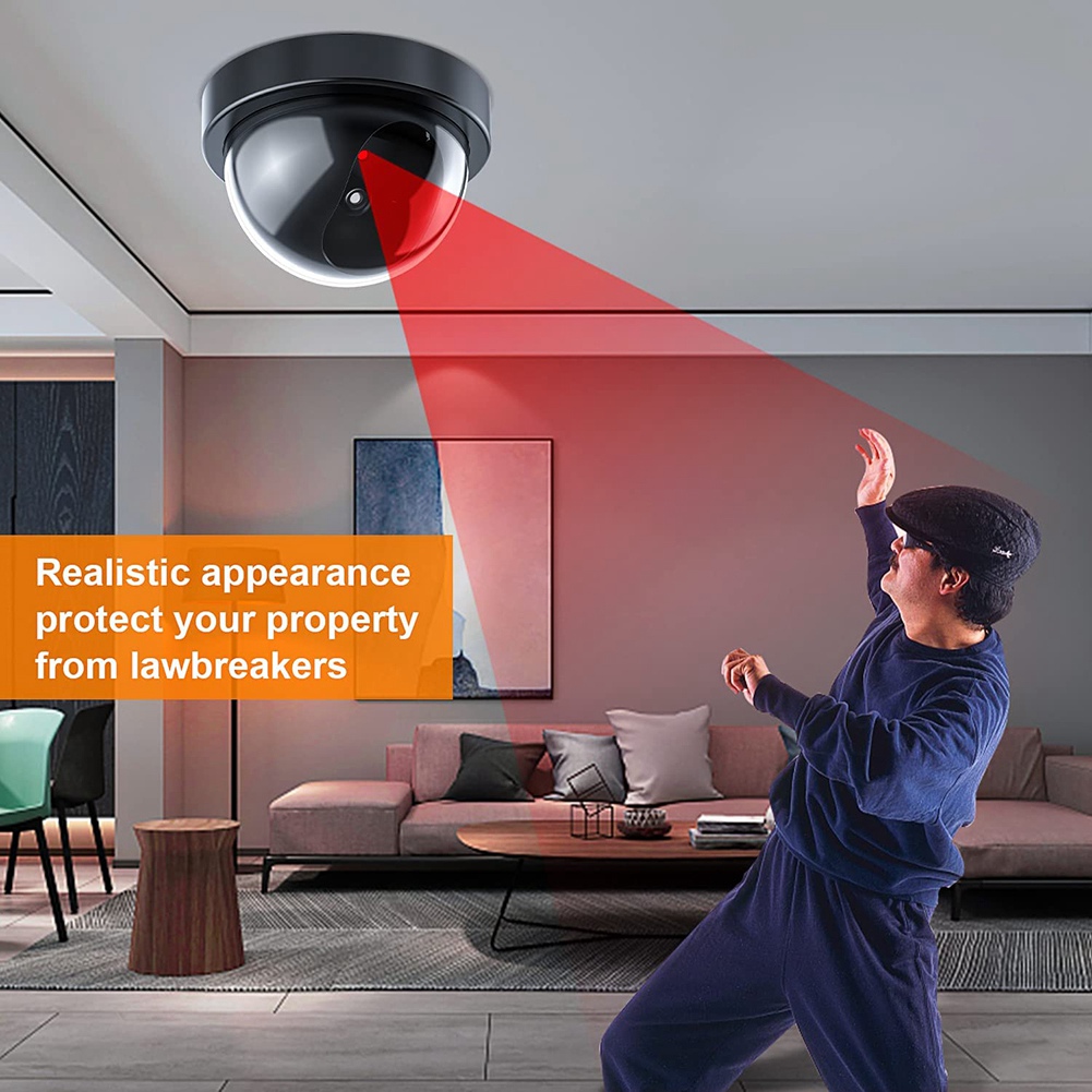 Home Security Cameras Wireless - Fałszywa kamera bezpieczeństwa, atrapa kamery z