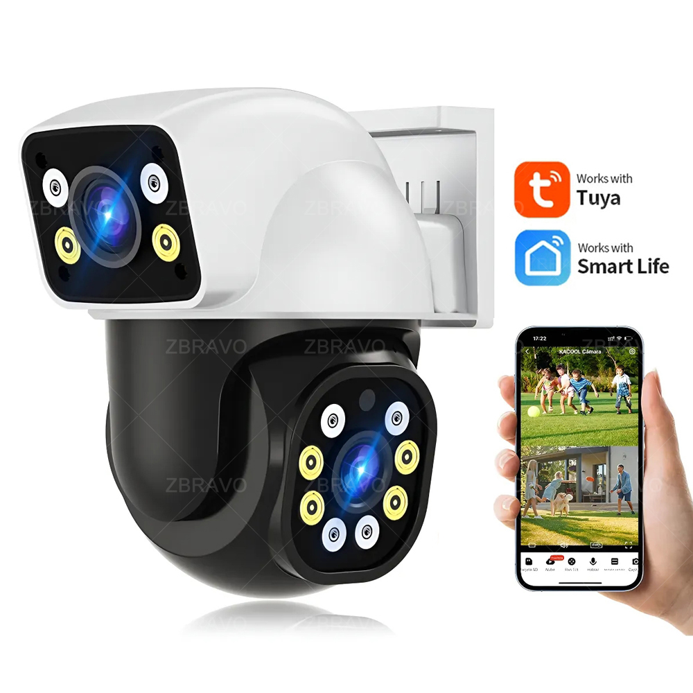 Home Security Outdoor Camera System - Smartlife 8MP WiFi Tuya Kamera Zewnętrzna