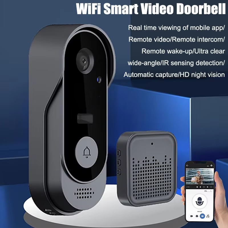 Home Security Bundle - Zestaw Bezprzewodowy Dzwonek do Drzwi z