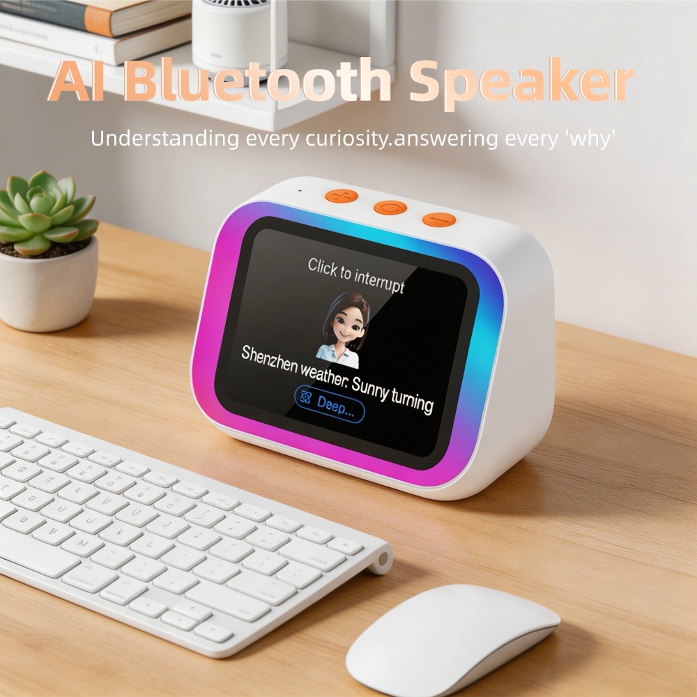 Home Security Electronics - Głośnik Bluetooth AI 5.4, asystent głosowy