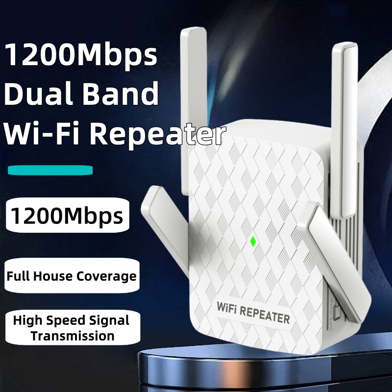 Home Security Bundle - Wzmacniacz WiFi 5 GHz 1200 Mb/s