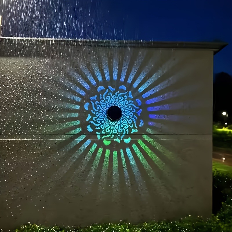Solarna Lampa Ścienna Mandala  – Home Security Yard Sign recenzja i cena