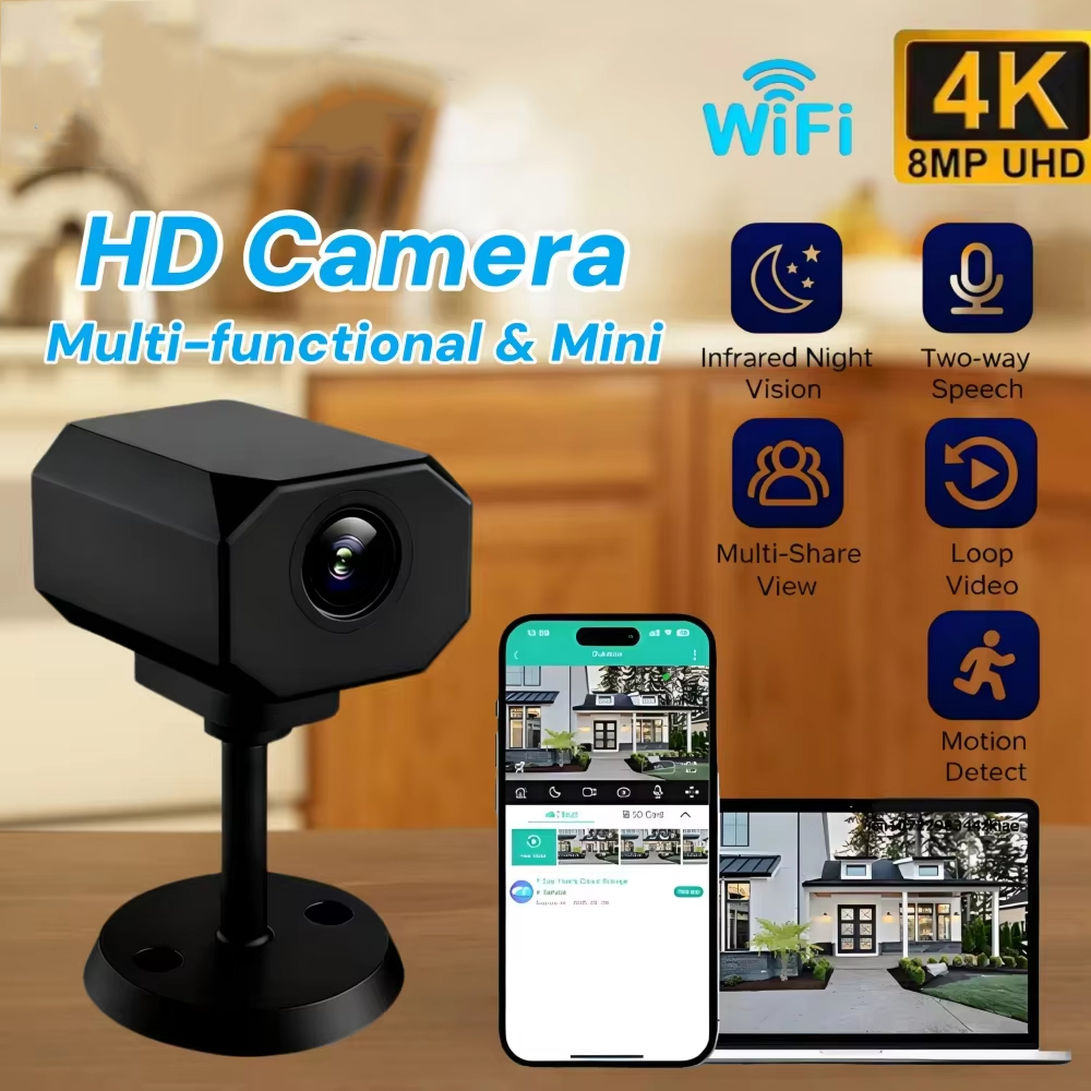 Kamera bezpieczeństwa 4K HD Wi – Home Security With Cameras recenzja i cena