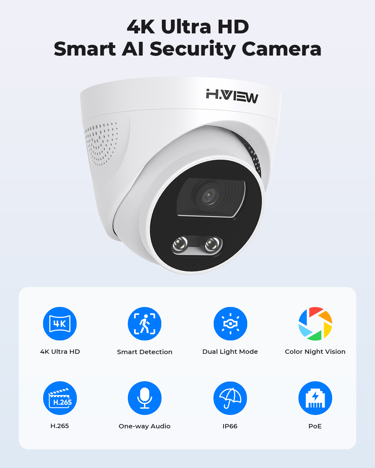 H.View 8Mp, że Poe kamera Ip A – Home Security Nvr recenzja i cena