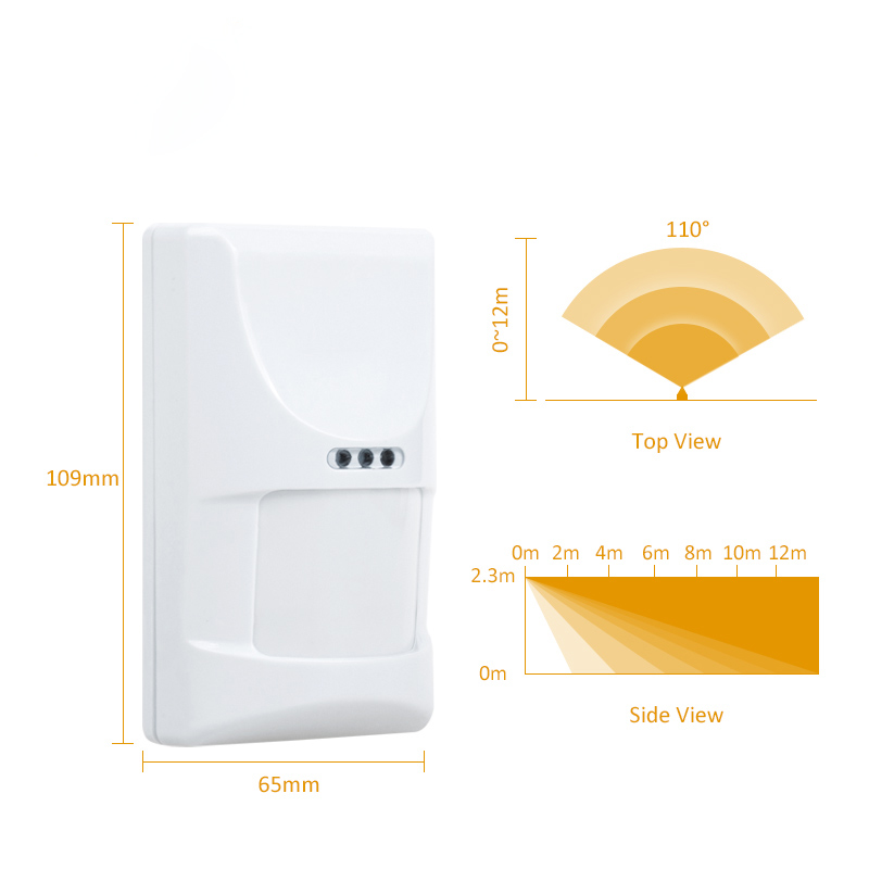 1/3 szt. Przewodowy czujnik ru – Pet Immune Pir Sensor recenzja i cena