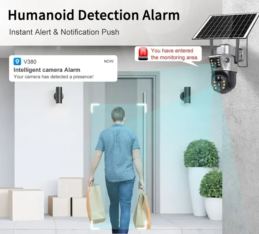 Tahlitech Solar Camera 4G Sim  – Home Security Cameras Wireless recenzja i cena