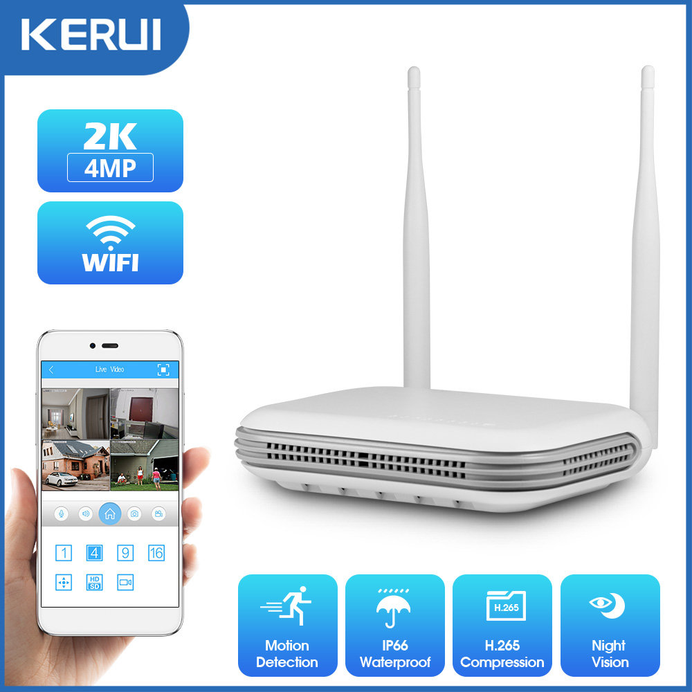 KERUI 2K 3K 4MP 8CH NVR WIFI O – Home Security Nvr recenzja i cena