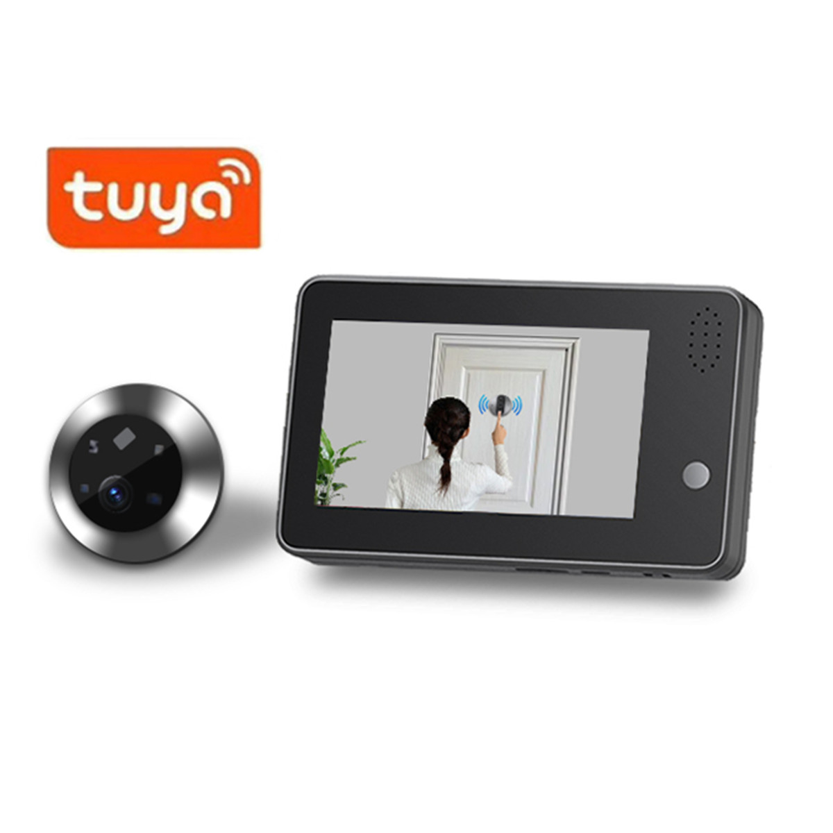 4,3-calowy inteligentny dzwone – Home Security Cameras Wireless recenzja i cena
