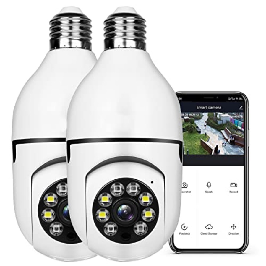 Żarówka z kamerą bezprzewodową – Home Security With Cameras recenzja i cena