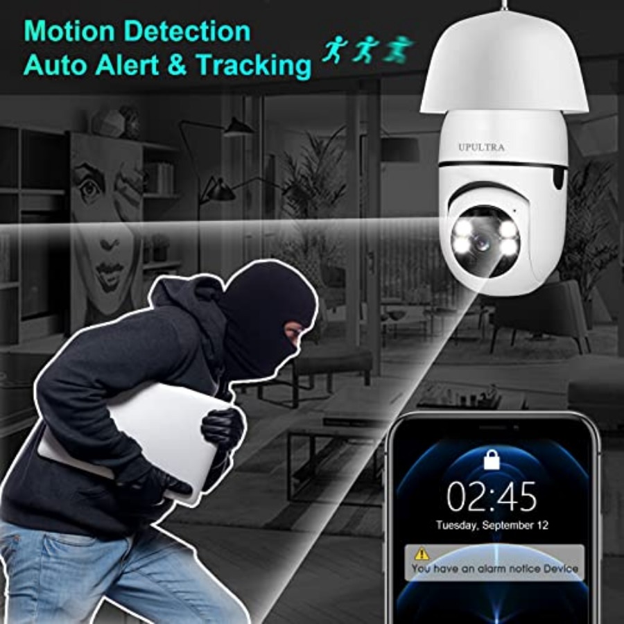 Żarówka z kamerą bezprzewodową – Home Security With Cameras recenzja i cena