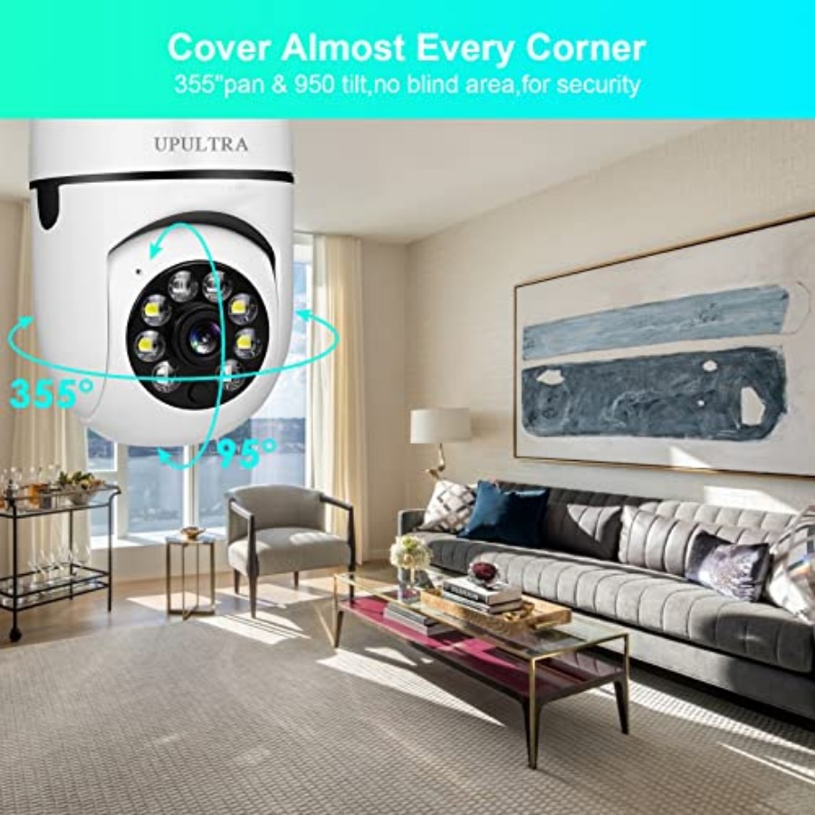 Żarówka z kamerą bezprzewodową – Home Security With Cameras recenzja i cena