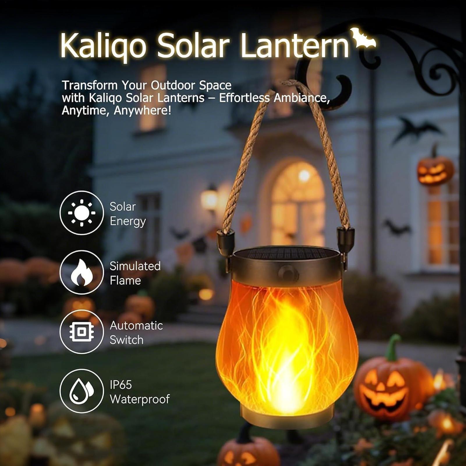 Solarne lampki z efektem migoc – Home Security Yard Sign recenzja i cena