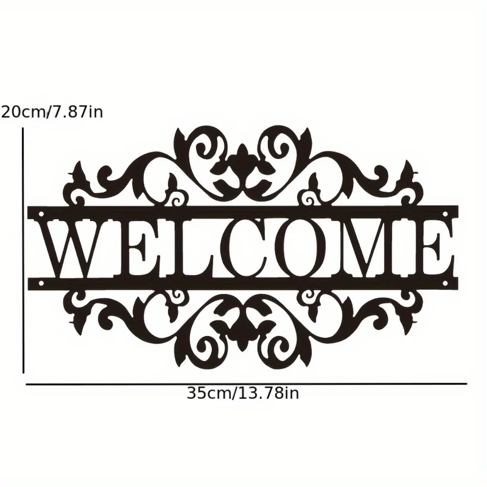 Rustykalny metalowy znak powit – Home Security Yard Sign recenzja i cena