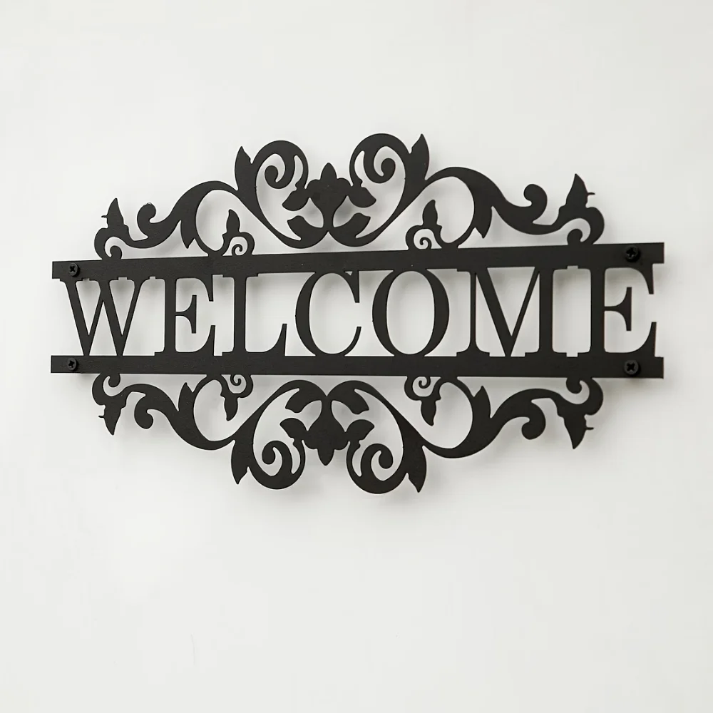 Rustykalny metalowy znak powit – Home Security Yard Sign recenzja i cena