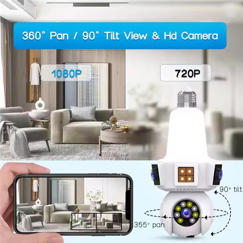 【A08I】Kamera IP Bezprzewodowa  – Home Security Cameras Wireless recenzja i cena