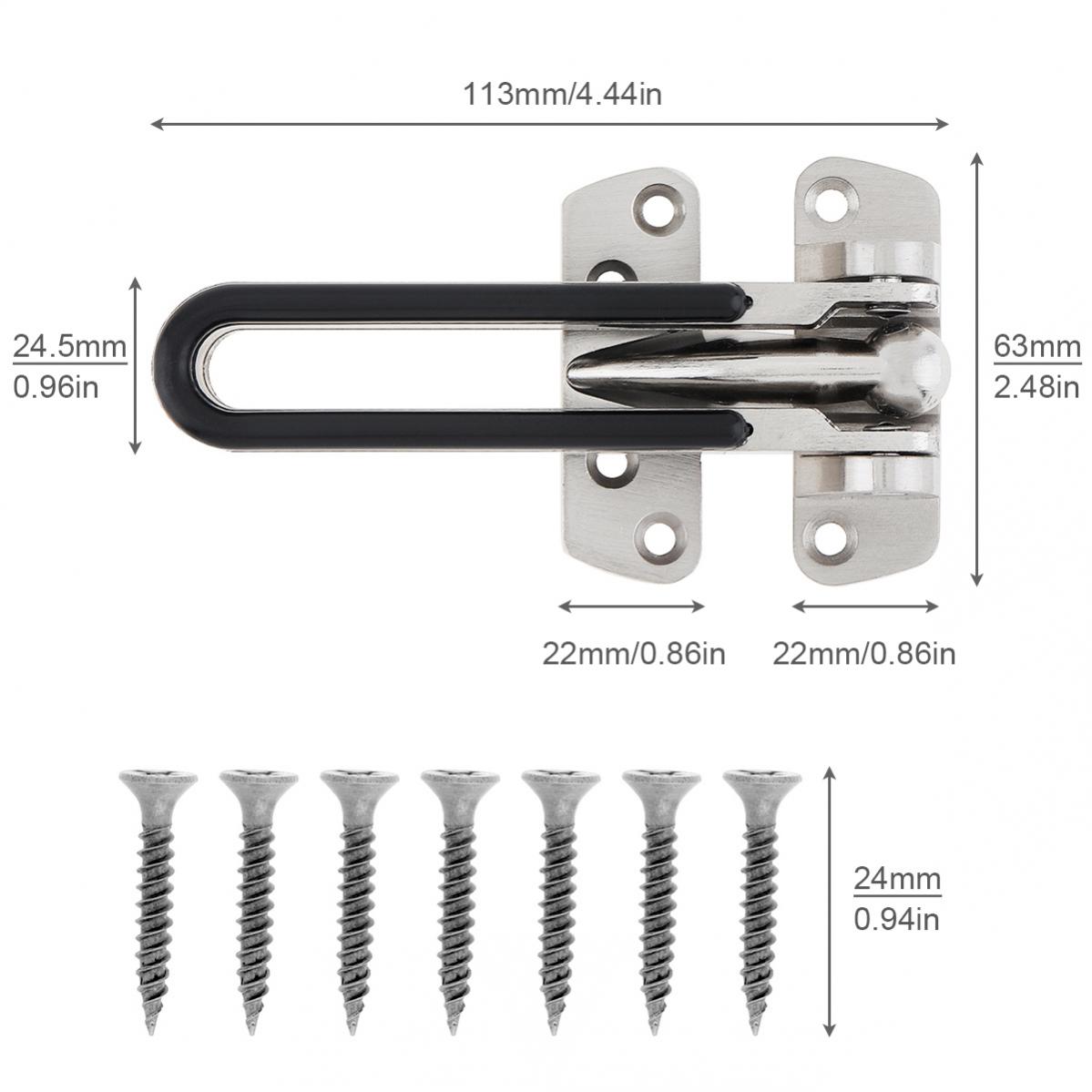 Łańcuchy do drzwi ze stopu cyn – Home Security Bundle recenzja i cena