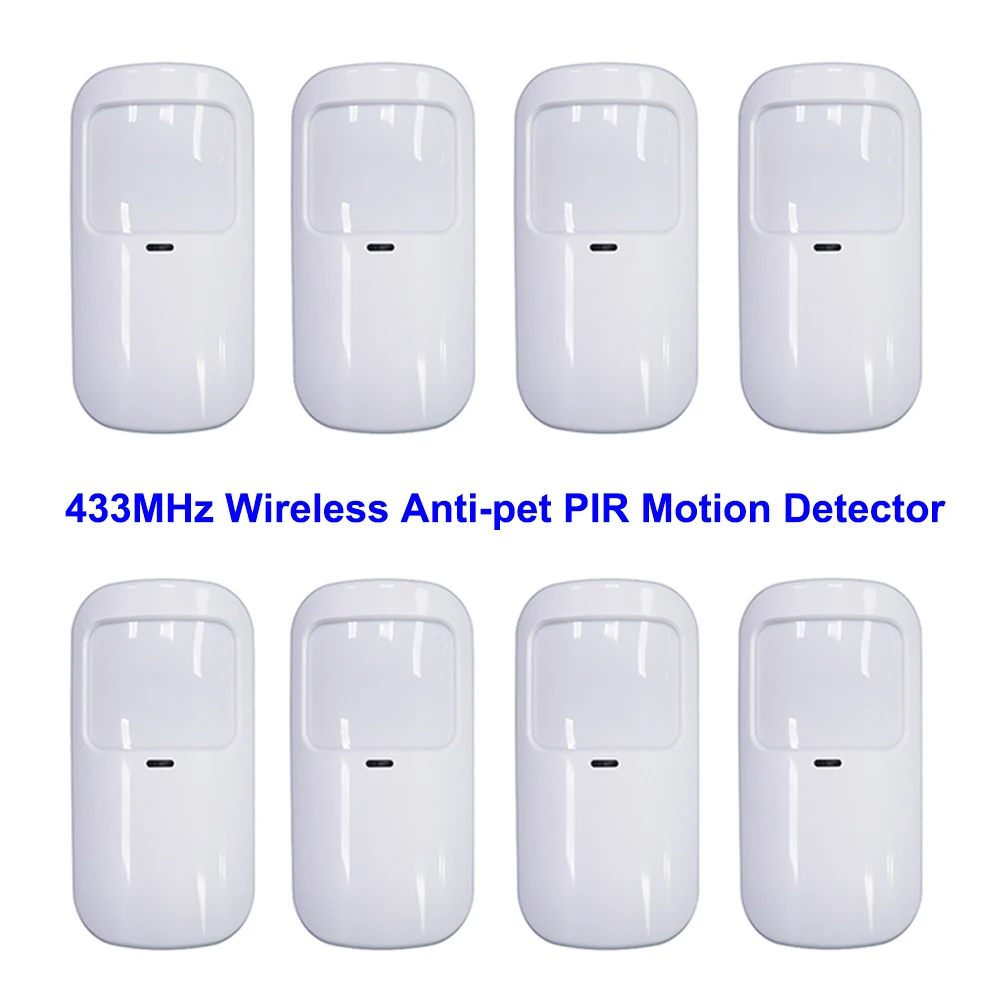 Biały bezprzewodowy 433MHz czu – Pet Immune Pir Sensor recenzja i cena