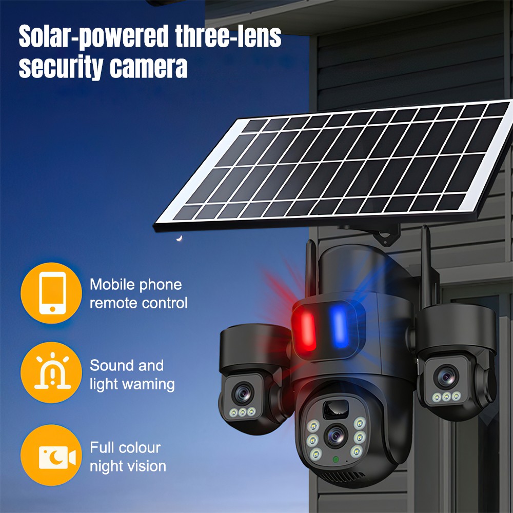 Zewnętrzna kamera solarna WiFi – Home Security Front Door recenzja i cena