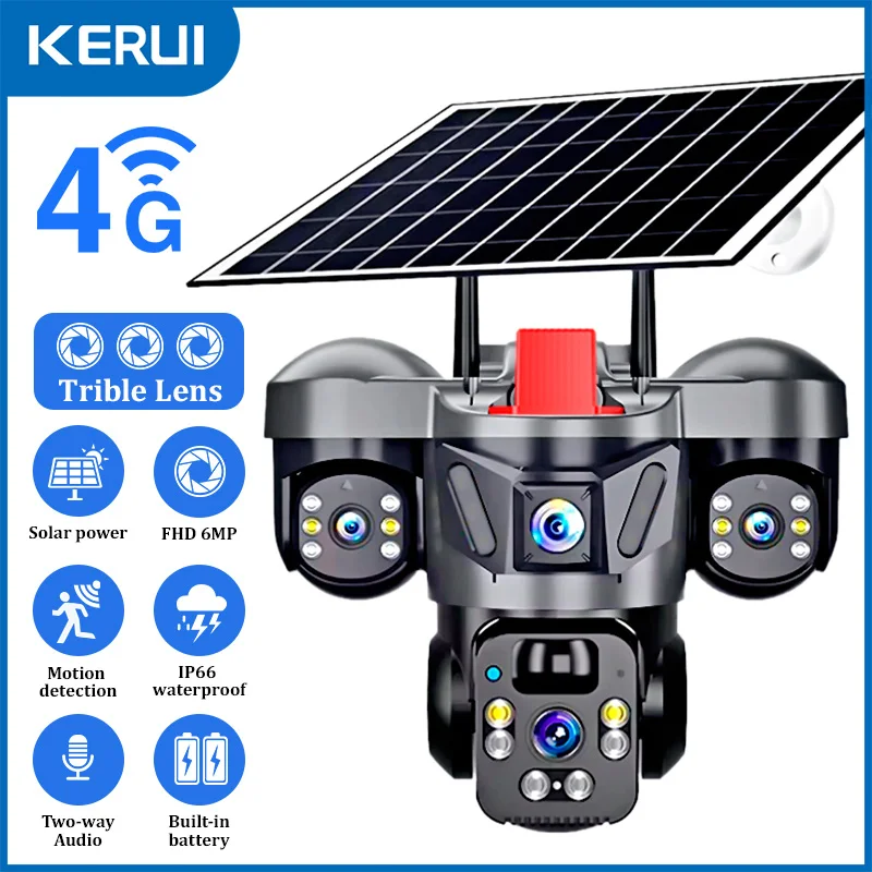 KERUI Zewnętrzna Kamera PTZ 6M – Home Security Outdoor Camera System recenzja i cena