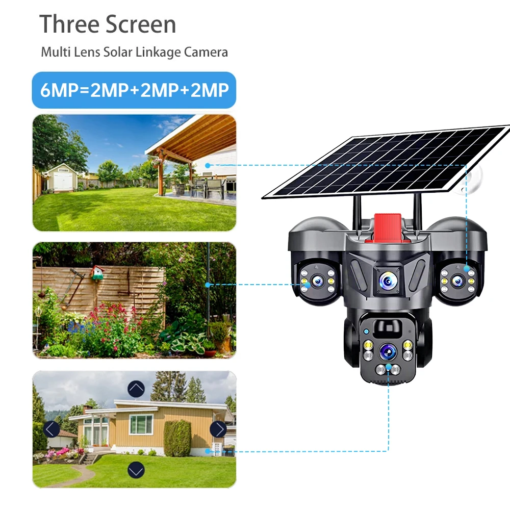 KERUI Zewnętrzna Kamera PTZ 6M – Home Security Outdoor Camera System recenzja i cena