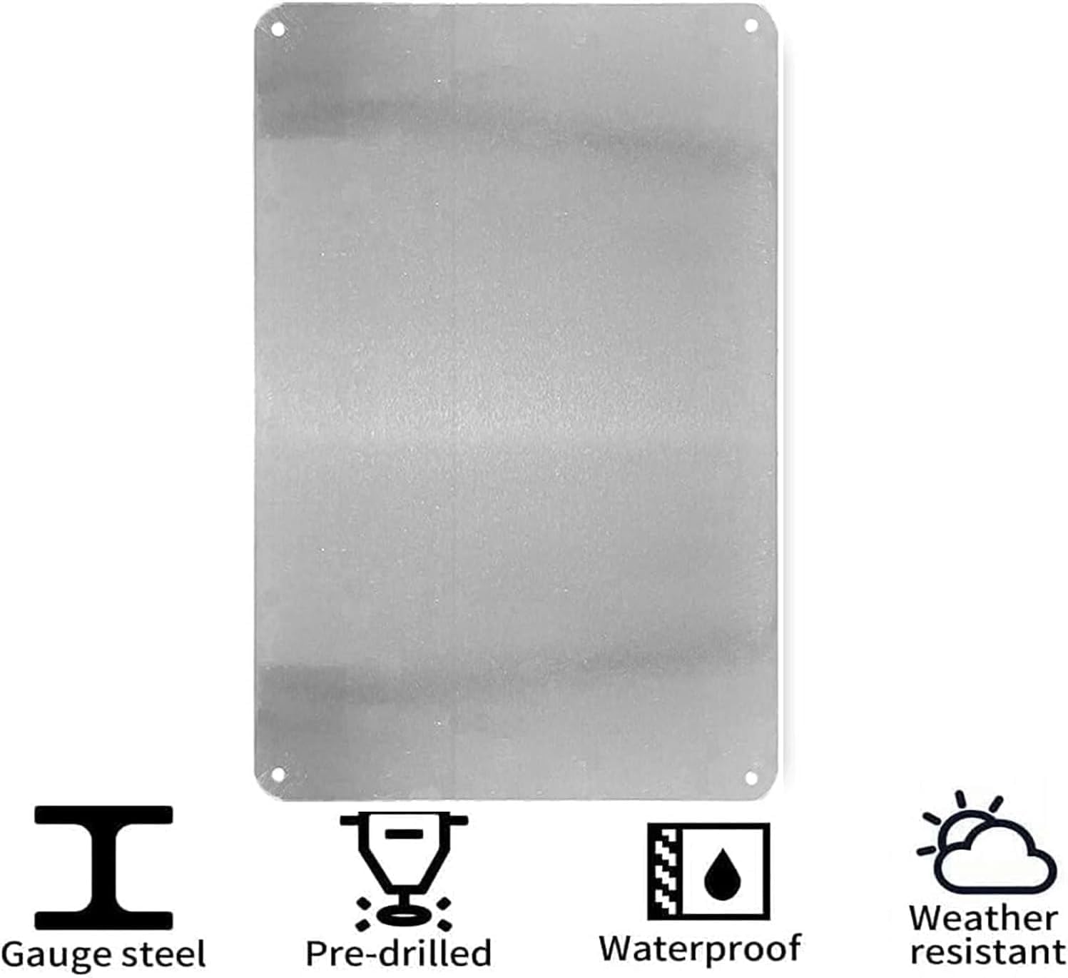Metalowy szyld z kamerą monito – Home Security Bars recenzja i cena
