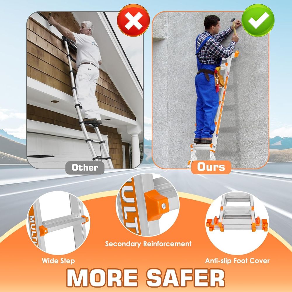 Drabina 5-stopniowa, drabina r – Home Security Bars recenzja i cena