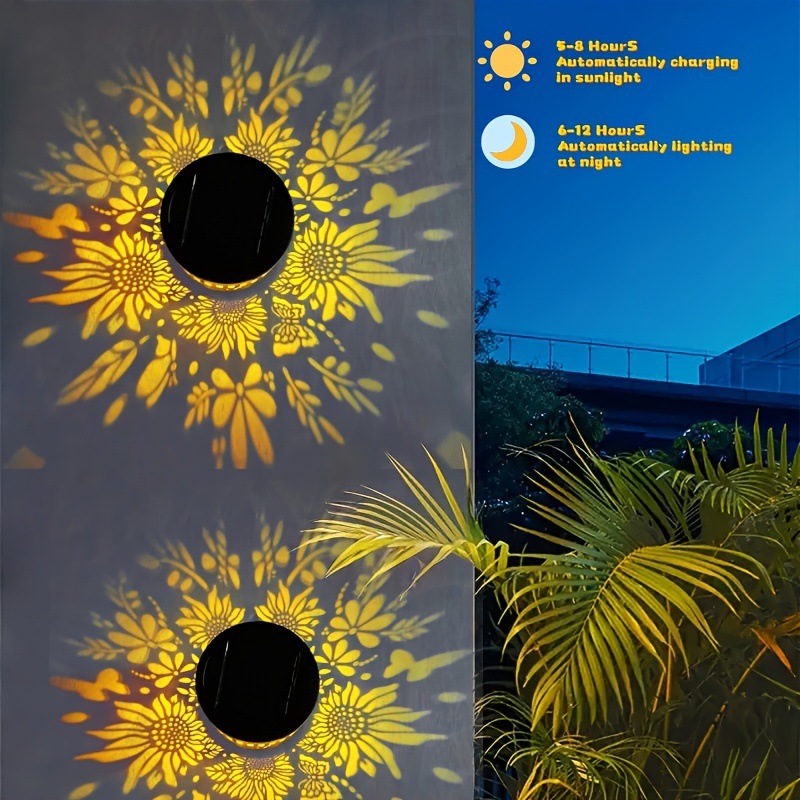 Solarna lampa ścienna w kszt – Home Security Yard Sign recenzja i cena
