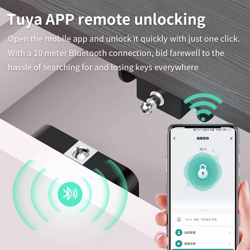 Tuya ukryty zamek do szafki sz – Home Security Electronics recenzja i cena