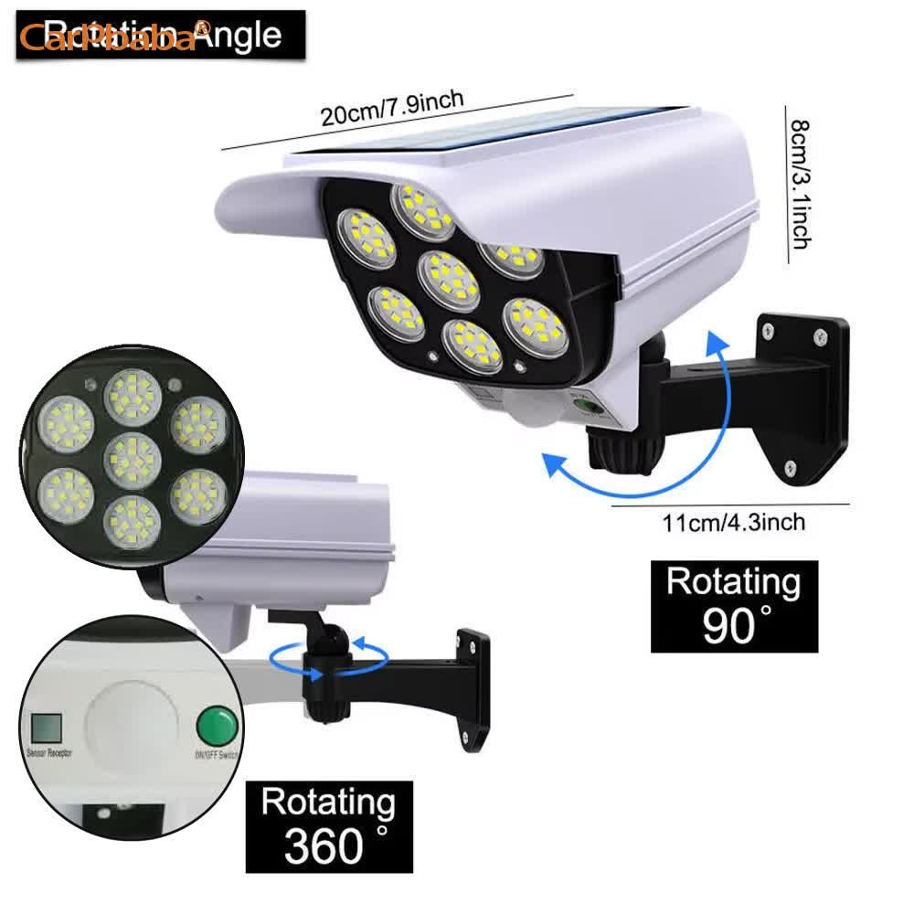 Zewnętrzna Solarna Lampa Bezpi – Home Security Cameras Wireless recenzja i cena